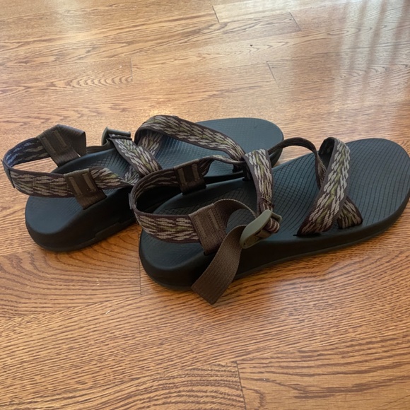 Chaco Black and Brown Sandals main image 5